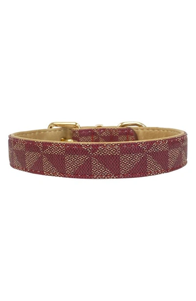 Shop Dogs Of Glamour Evelyn Luxury Collar Red