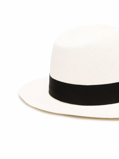 Shop Saint Laurent Men's Beige Cotton Hat