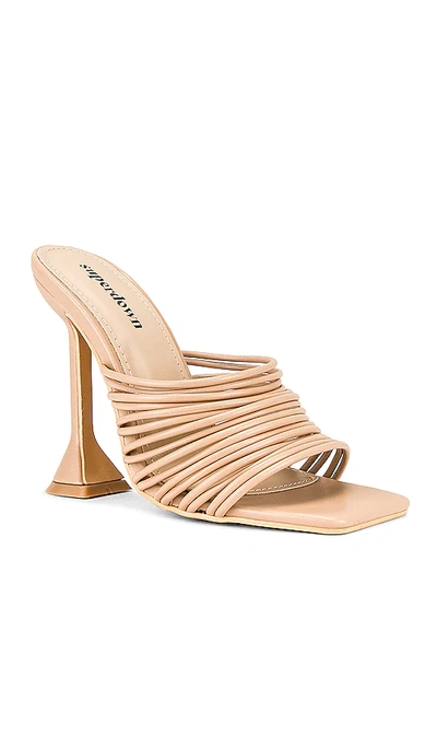 Superdown Eva Heel In Nude