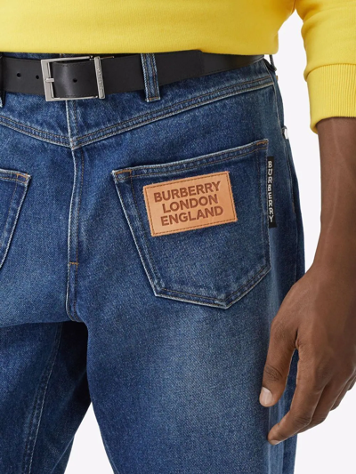 Shop Burberry Vintage-check Reversible Belt In Brown