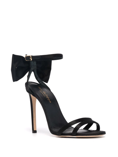 Dee Ocleppo Lace-up Leather Sandals In Black