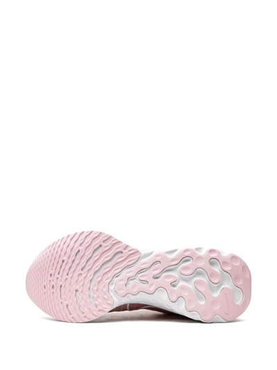 Shop Nike React Infinity Run Flyknit 2 "pink Glaze/pink Foam/white" Sneakers