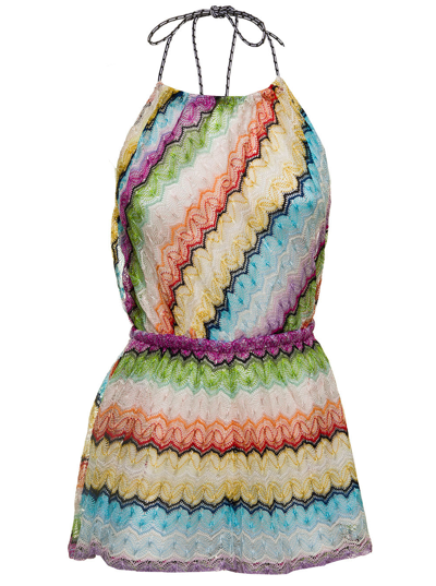 Shop Missoni Woman's  Multicolor Viscose Jumpsuit