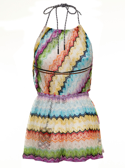 Shop Missoni Woman's  Multicolor Viscose Jumpsuit