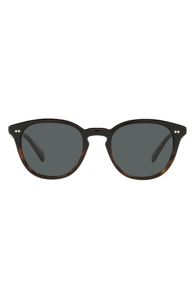 Shop Oliver Peoples Desmon 50mm Phantos Sunglasses In Black Tort
