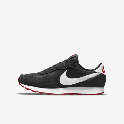 Shop Nike Md Valiant Big Kids' Shoes In Black,dark Smoke Grey,university Red,white