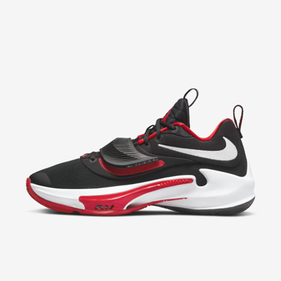 Shop Nike Unisex Zoom Freak 3 Basketball Shoes In Black