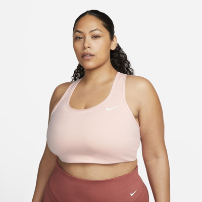 Nike Swoosh Women's Medium-Support Non-Padded Sports Bra (Plus Size)