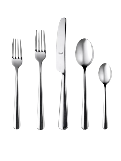 Shop Mepra Stoccolma 20-piece Cutlery Set In Stainless Steel