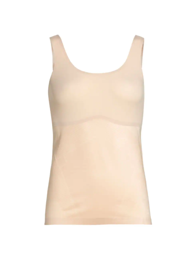 Shop Spanx Women's Thinstincts 2.0 Shaping Tank In Champagne Beige
