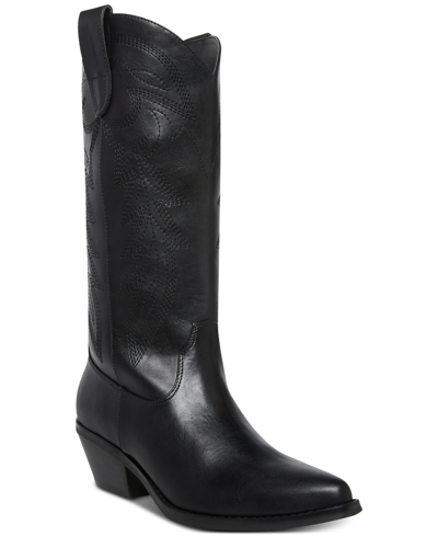 Shop Madden Girl Redford Western Boots In Black