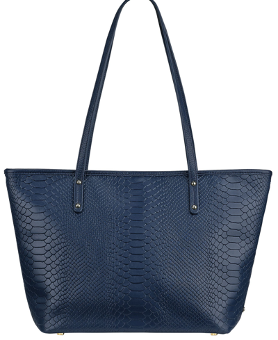 Shop Gigi New York Women's Zip Taylor Tote In Navy