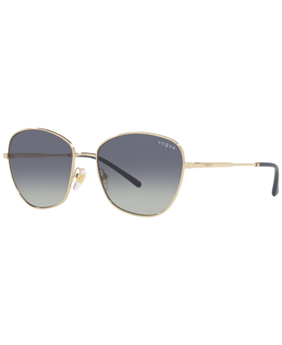 Shop Vogue Eyewear Women's Sunglasses, Vo4232s In Pale Gold-tone