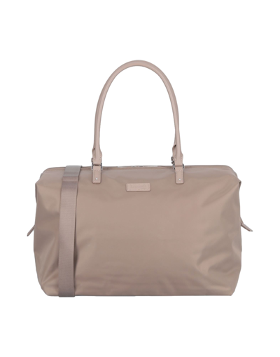 Shop Lipault Duffel Bags In Light Brown