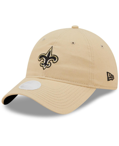 Shop New Era Women's Gold New Orleans Saints Core Classic 2.0 9twenty Adjustable Hat