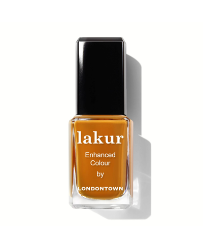 Shop Londontown Lakur Enhanced Color Nail Polish, 0.4 Oz. In Bee's Knees Lakur