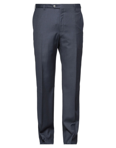Shop Pal Zileri Man Pants Slate Blue Size 42 Wool
