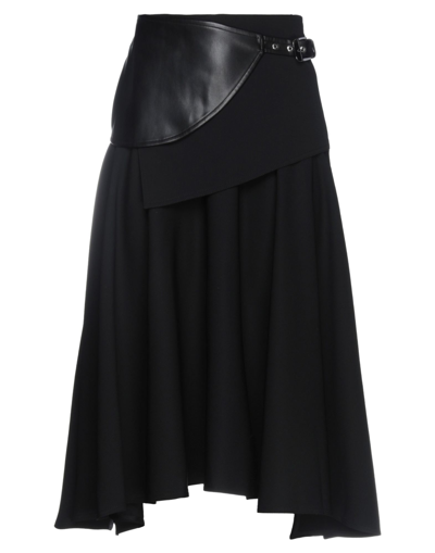 Shop Proenza Schouler Midi Skirts In Black