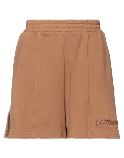 Haveone Shorts & Bermuda Shorts In Camel