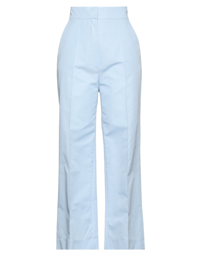 Shop Dice Kayek Pants In Sky Blue