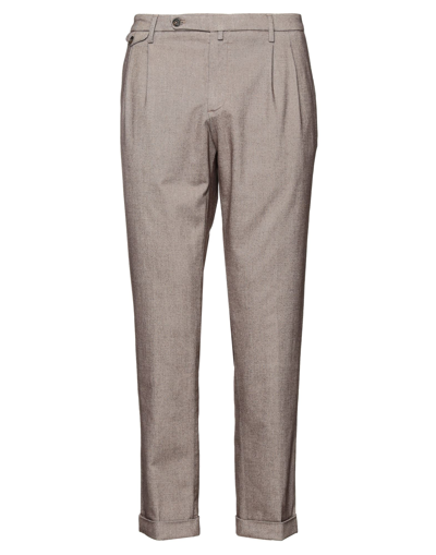 Shop Briglia 1949 Man Pants Dove Grey Size 40 Cotton, Polyester, Viscose, Elastane