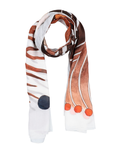 Chloé Scarves In White