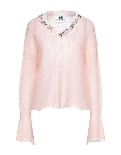 Shop No Secrets Woman Sweater Pink Size 6 Polyamide, Mohair Wool, Wool