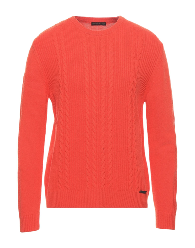 Shop Alessandro Dell'acqua Sweaters In Orange