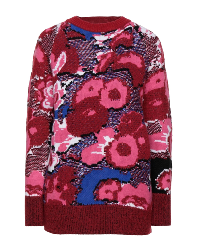 Shop Stella Mccartney Woman Sweater Fuchsia Size 4-6 Wool, Polyamide, Polyester In Pink