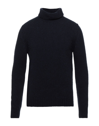 Fabrizio Del Carlo Turtlenecks In Dark Blue