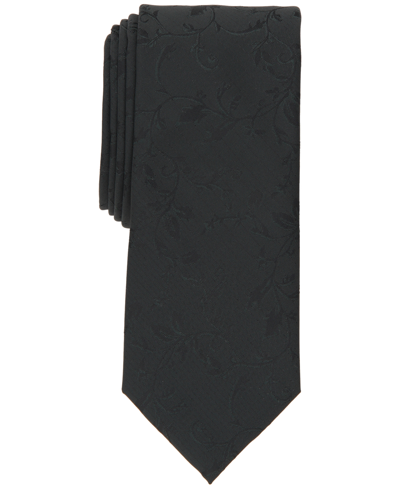 Shop Inc International Concepts Men's Dayan Floral Tie, Created For Macy's In Hunter