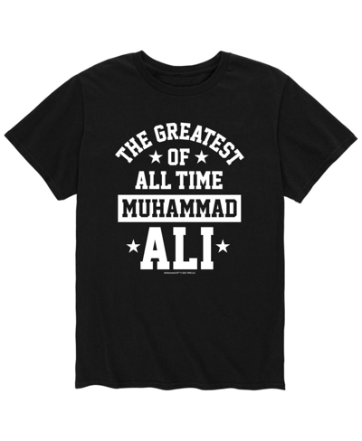 Shop Airwaves Men's Muhammad Ali Greatest Of All Time T-shirt In Black