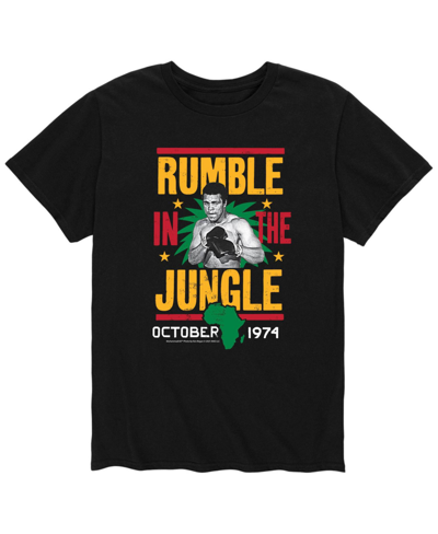 Shop Airwaves Men's Muhammad Ali Rumble In The Jungle T-shirt In Black
