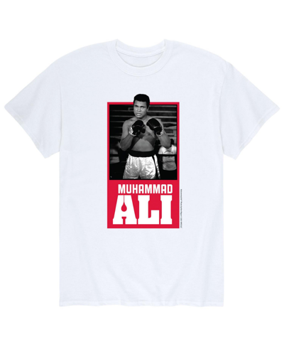 Shop Airwaves Men's Muhammad Ali T-shirt In White