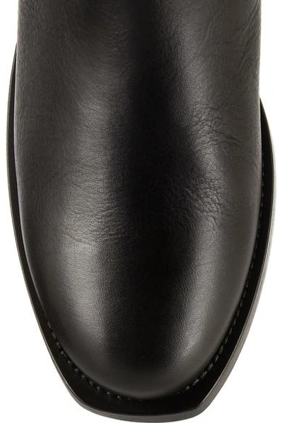 Shop Rupert Sanderson Parnassus Leather Biker Boots In Black