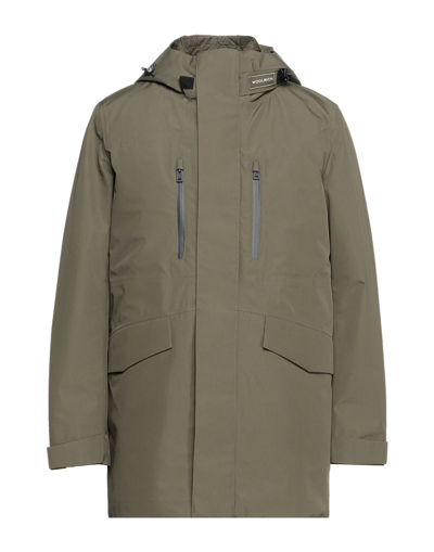 Shop Woolrich Jackets In Military Green