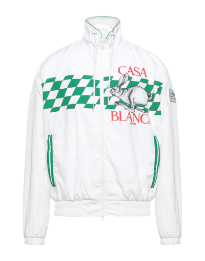 Shop Casablanca Jackets In White