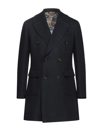 Shop Abseits Coats In Dark Blue