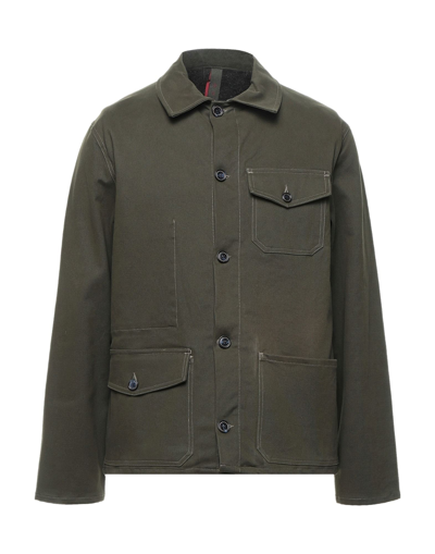 Shop White Sand 88 Jackets In Military Green