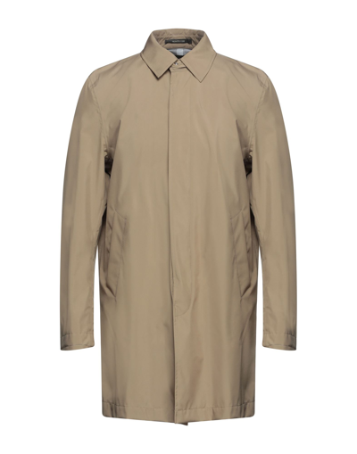 Shop Montecore Overcoats In Camel