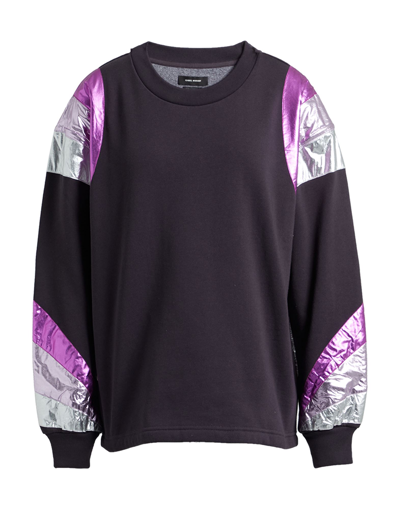 Shop Isabel Marant Woman Sweatshirt Black Size Xs Cotton, Polyester