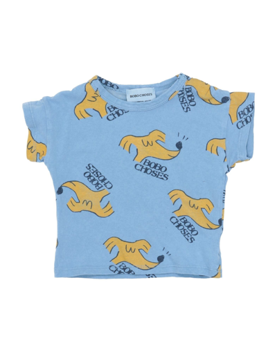 Shop Bobo Choses Newborn T-shirt Sky Blue Size 3 Organic Cotton