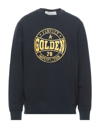 Shop Golden Goose Sweatshirts In Dark Blue