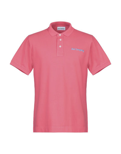 Shop Best Company Polo Shirts In Coral