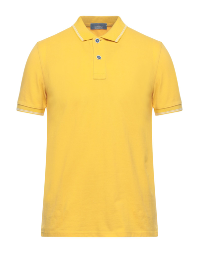 Shop Domenico Tagliente Polo Shirts In Yellow