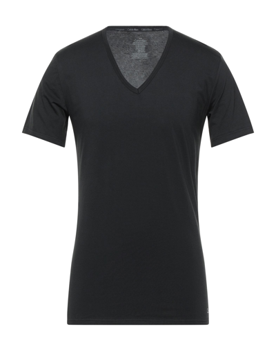 Shop Calvin Klein T-shirts In Black