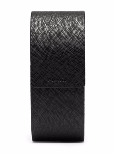 Prada Oversized Rectangular-frame Sunglasses In Schwarz
