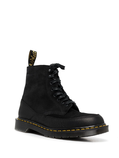 Shop Dr. Martens 1460 Guard Ankle Boots In Black