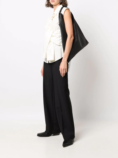 Mm6 Maison Margiela Mm6 By Maison Margiela Classic Japanese Bag - Polyester - Black In Schwarz