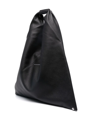 Mm6 Maison Margiela Mm6 By Maison Margiela Classic Japanese Bag - Polyester - Black In Schwarz